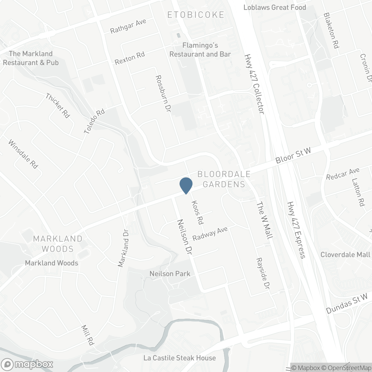 4230 BLOOR STREET W, Toronto, Ontario M9C 1Z7